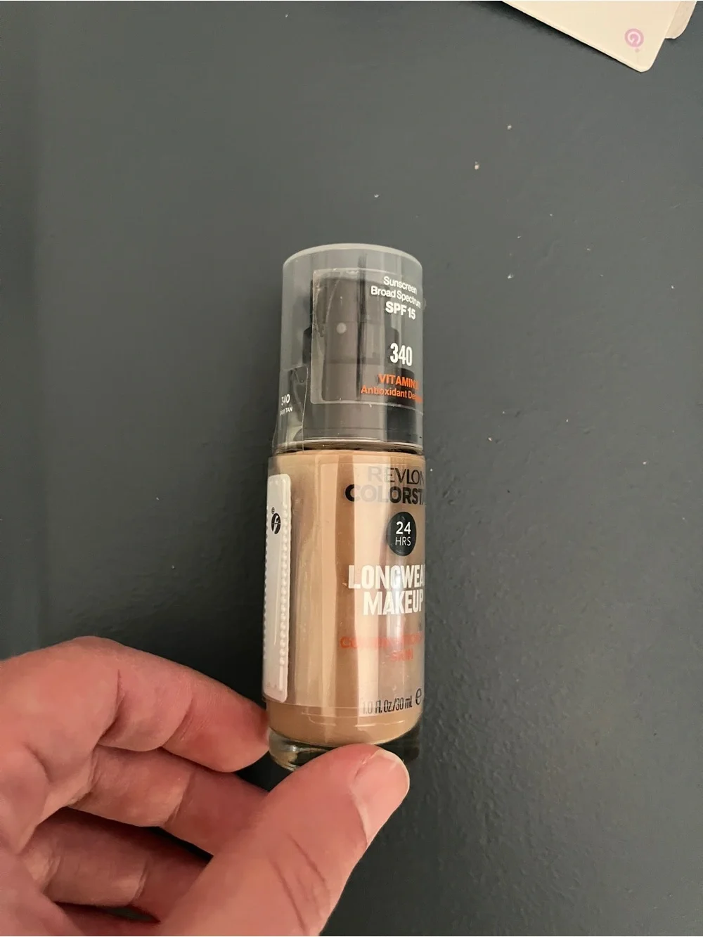NEW Revlon colorstay foundation 340 combination/oily skin makeup early tan